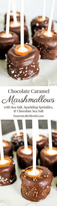 Chocolate Caramel Marshmallows