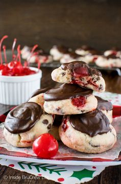 Chocolate Chip Cherry Cookies