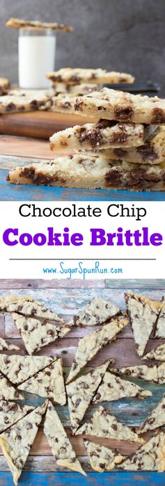 Chocolate Chip Cookie Brittle