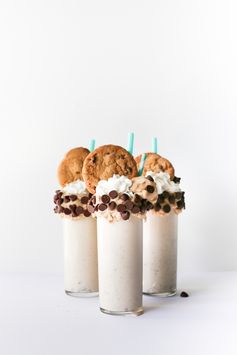 Chocolate Chip Cookie Dough Milkshake