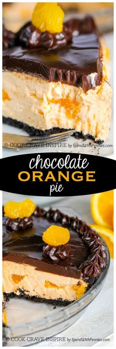 Chocolate Orange Pie