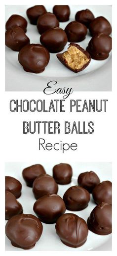 Chocolate Peanut Butter Balls