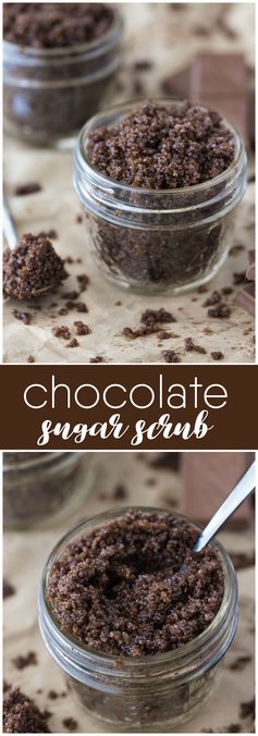 Chocolate Sugar Scrub