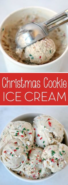 Christmas Cookie Ice Cream