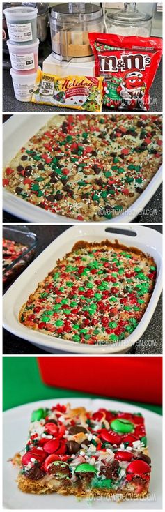 Christmas Magic Cookie Bars