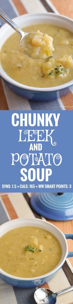 Chunky Leek and Potato Soup