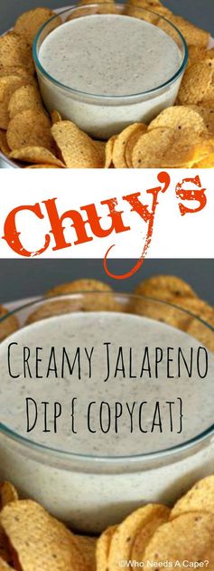 Chuy’s Creamy Jalapeno (copycat