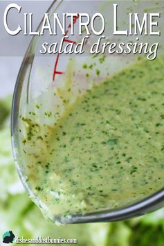 Cilantro Lime Salad Dressing