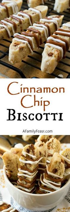 Cinnamon Chip Biscotti