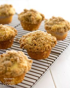 Cinnamon Streusel Muffins