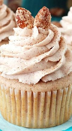 Cinnamon Sugar Almond Cupcakes