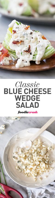 Classic Blue Cheese Wedge Salad