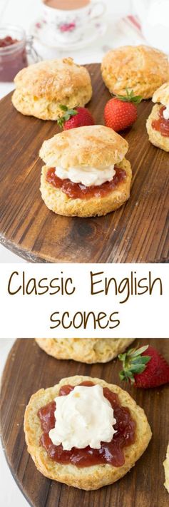 Classic English scones