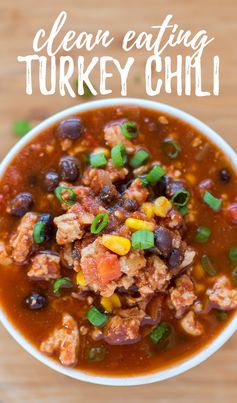 Clean Eating Turkey Chili