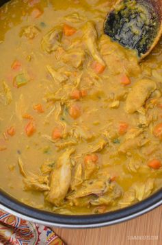 Coconut Chicken and Sweet Potato Curry (Instant Pot and Stove Top