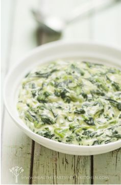 Coconut Milk Creamed Spinach