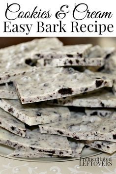 Cookies and Cream Bark