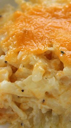 Copycat Cracker Barrel Hashbrown Casserole