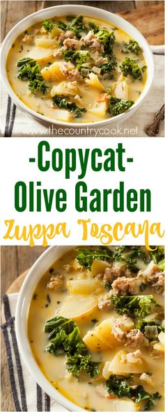 Copycat Olive Garden Zuppa Toscana