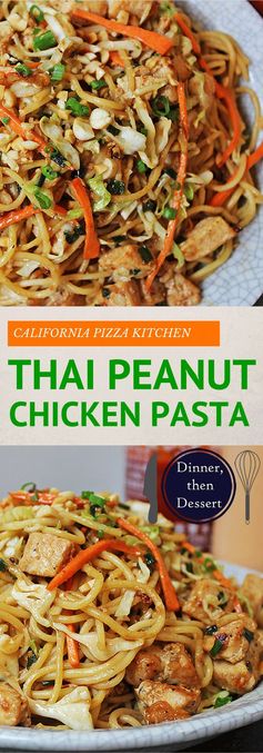 CPK Inspired Thai Chicken Pasta