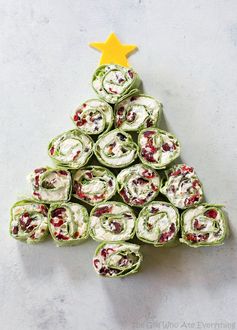 Cranberry and Feta Pinwheels