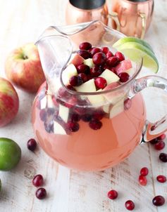 Cranberry Apple Moscow Mule Punch