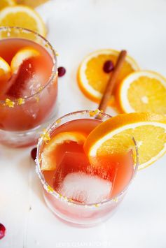 Cranberry Orange Margaritas