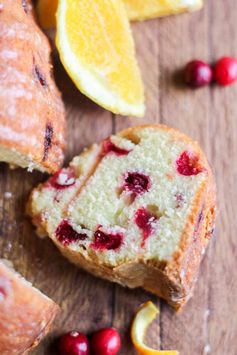 Cranberry Orange Pound Cake