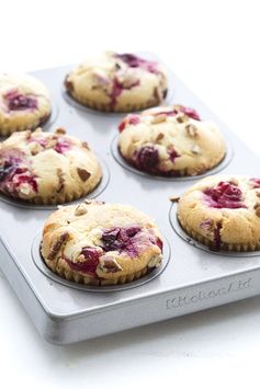 Cranberry Sour Cream Blender Muffins