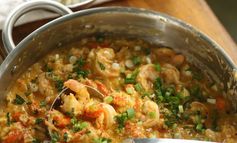 Crawfish, Shrimp and Lump Crabmeat Etouffee