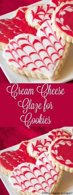 Cream Cheese Glaze for Cookies