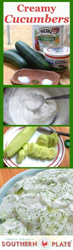 Creamy Cucumbers