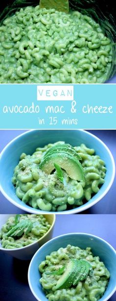 Creamy Vegan Avocado Mac and Cheese