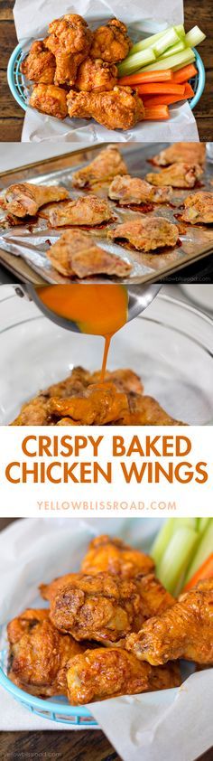 Crispy Baked Chicken Wings