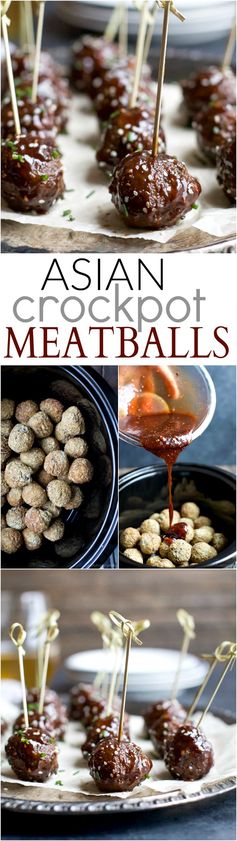 Crock Pot Asian Meatballs