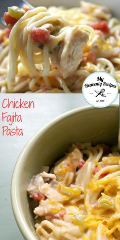 Crock Pot Chicken Fajita Pasta