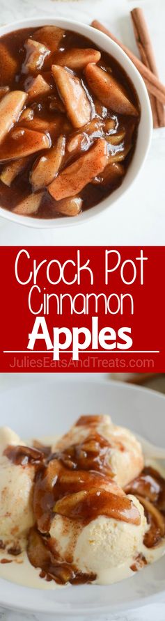 Crock Pot Cinnamon Apples