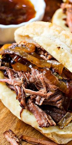 Crock Pot French Dip Sandwich