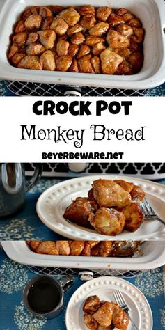 Crock Pot Monkey Bread