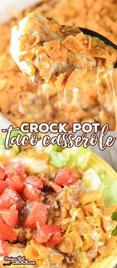 Crock Pot Taco Casserole