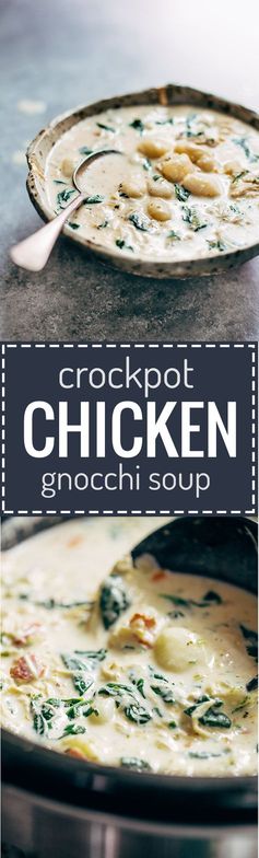 Crockpot Chicken Gnocchi Soup