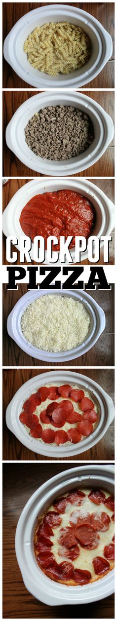 Crockpot Pizza