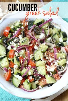 Cucumber Greek Salad