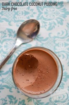 Dark Chocolate Coconut Pudding Recipe (Dairy-Free