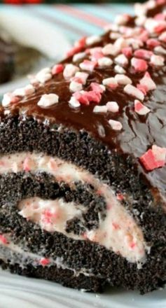 Dark Chocolate Peppermint Roll