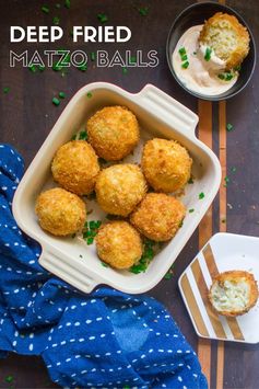 Deep Fried Matzo Balls