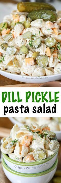 Dill Pickle Lovers Pasta Salad