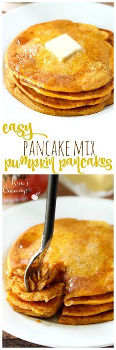 Easiest Pumpkin Pancakes