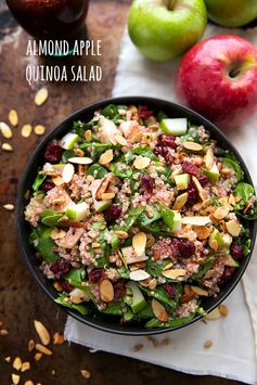 Easy Almond Apple Quinoa Salad