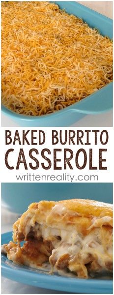 Easy Baked Burrito Casserole